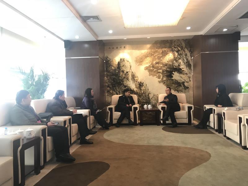 中国船舶工业行业协会船艇分会一行 拜访海仲委