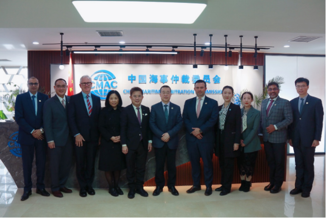 Singapore-based Nine Arbitration Chambers Delegation Visits CMAC